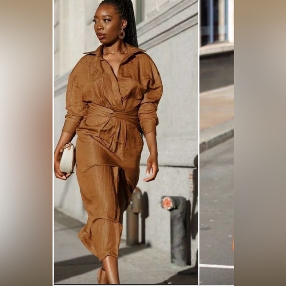Elegant Brown dress